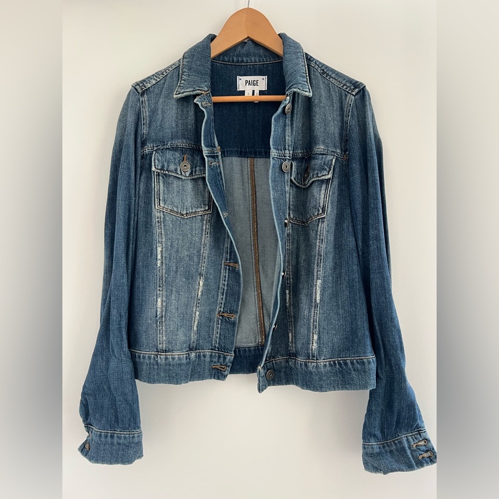 PAIGE Indigo Denim Jacket